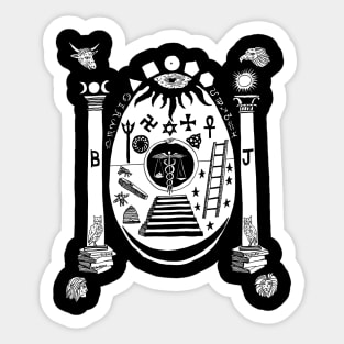 Occult Arcana By Ryan Gable Sticker